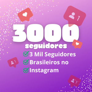 3000 Seguidores
